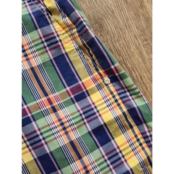 RLX Ralph Lauren PERFORMANCE Shorts Plaid Mens 40x8.5 multicolor - Picture 3 of 7
